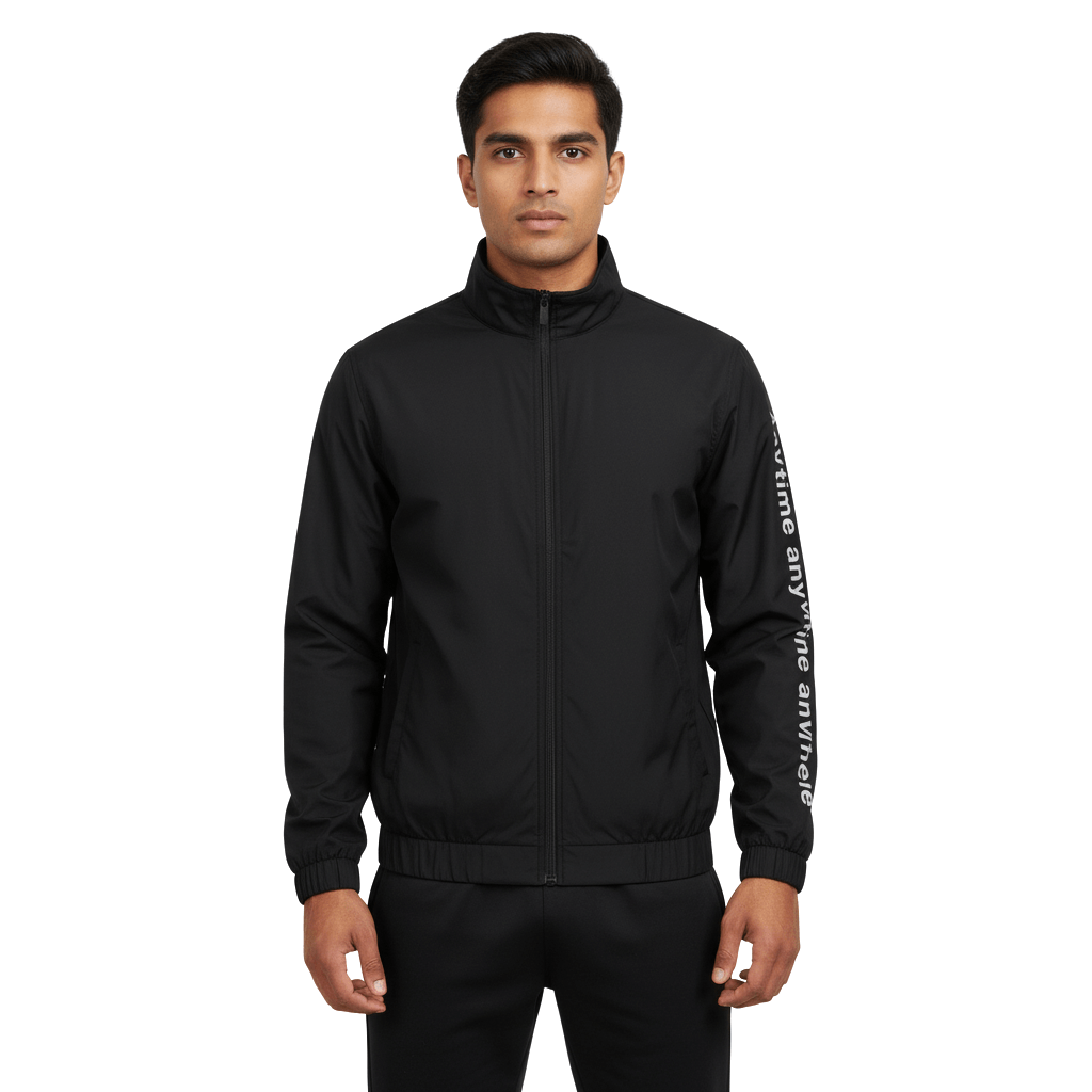 Men’s High Quality Premium light Weight Jacket- Black Millan