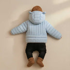 Kid's High Quality Premium Padding Jacket - Toddler Cat face 1