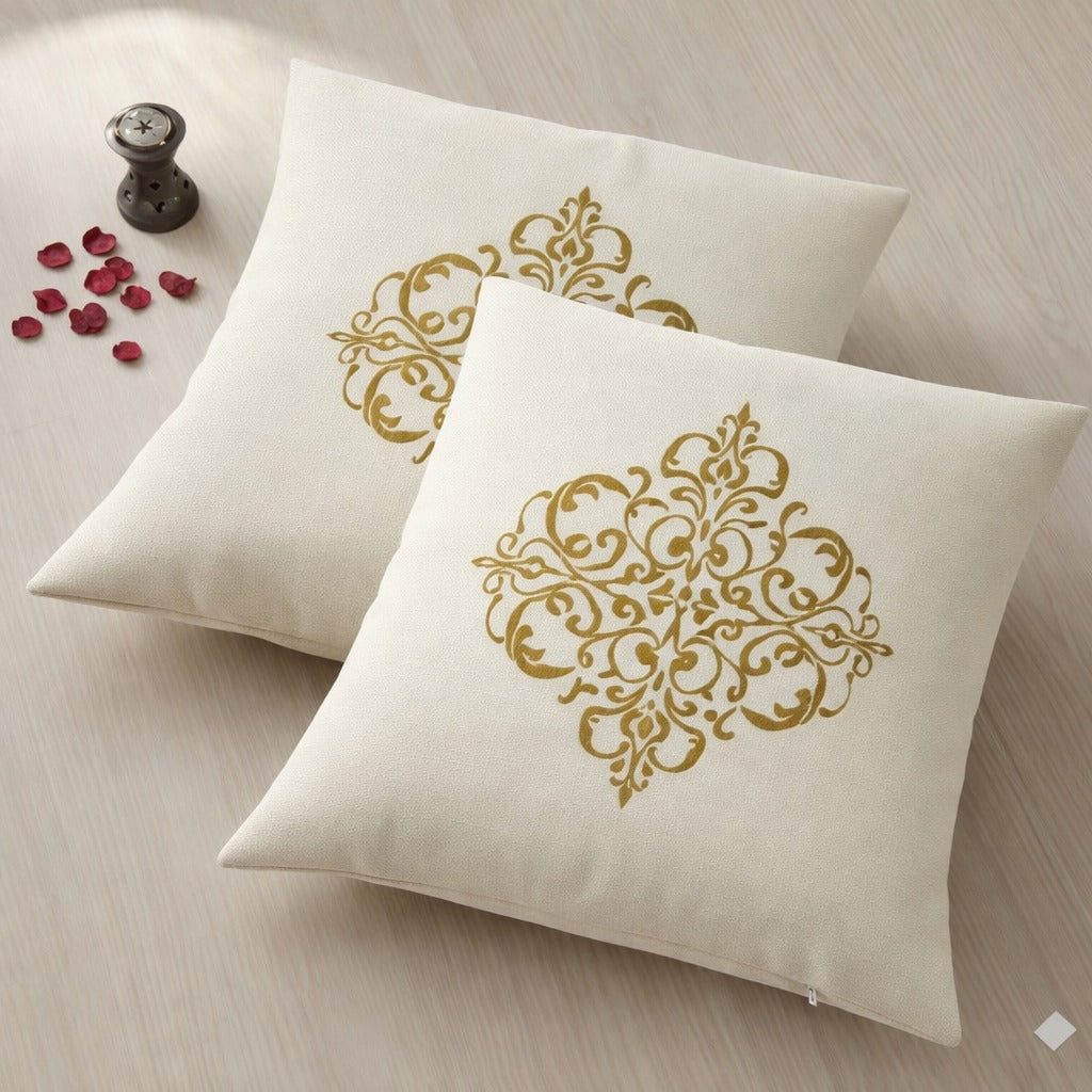 Ramadan Mubarak Crescent Cushion Cover 1 Pcs