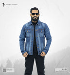 Men’s Luxurious Denim jacket – Deep Blue