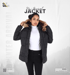 High Quality Premium Winter Jacket-LIVIA BLACK