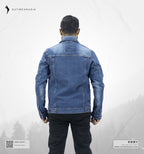 Men’s Luxurious Denim jacket – Deep Blue