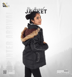 High Quality Premium Winter Jacket-LIVIA BLACK