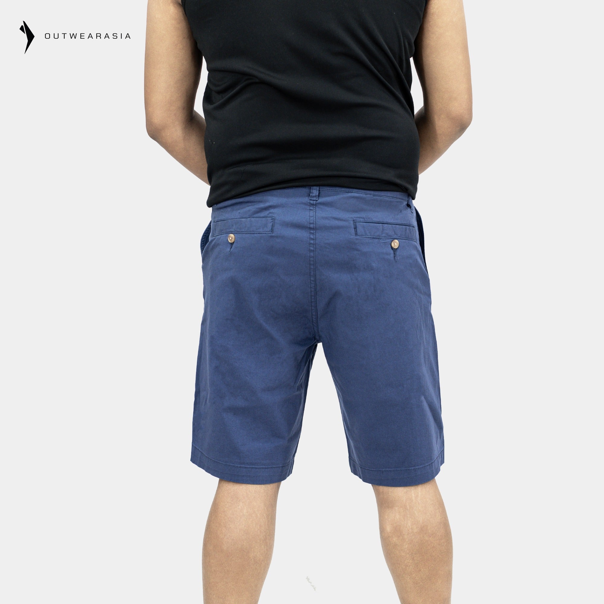 Outwear- Premium Chino Shorts blue