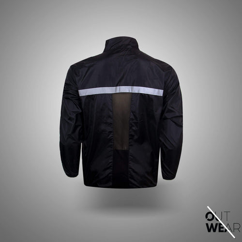 Biker Windbreaker for Men's- Black