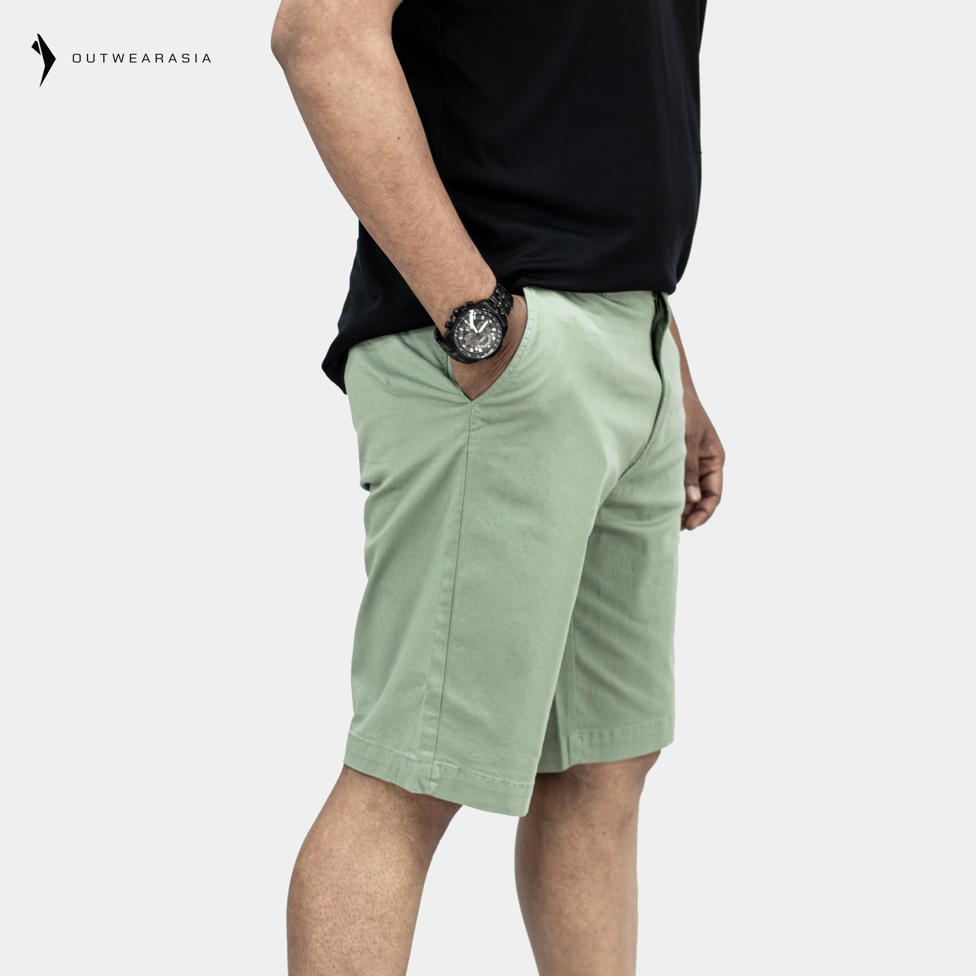 Outwear- Premium Chino Shorts Olive