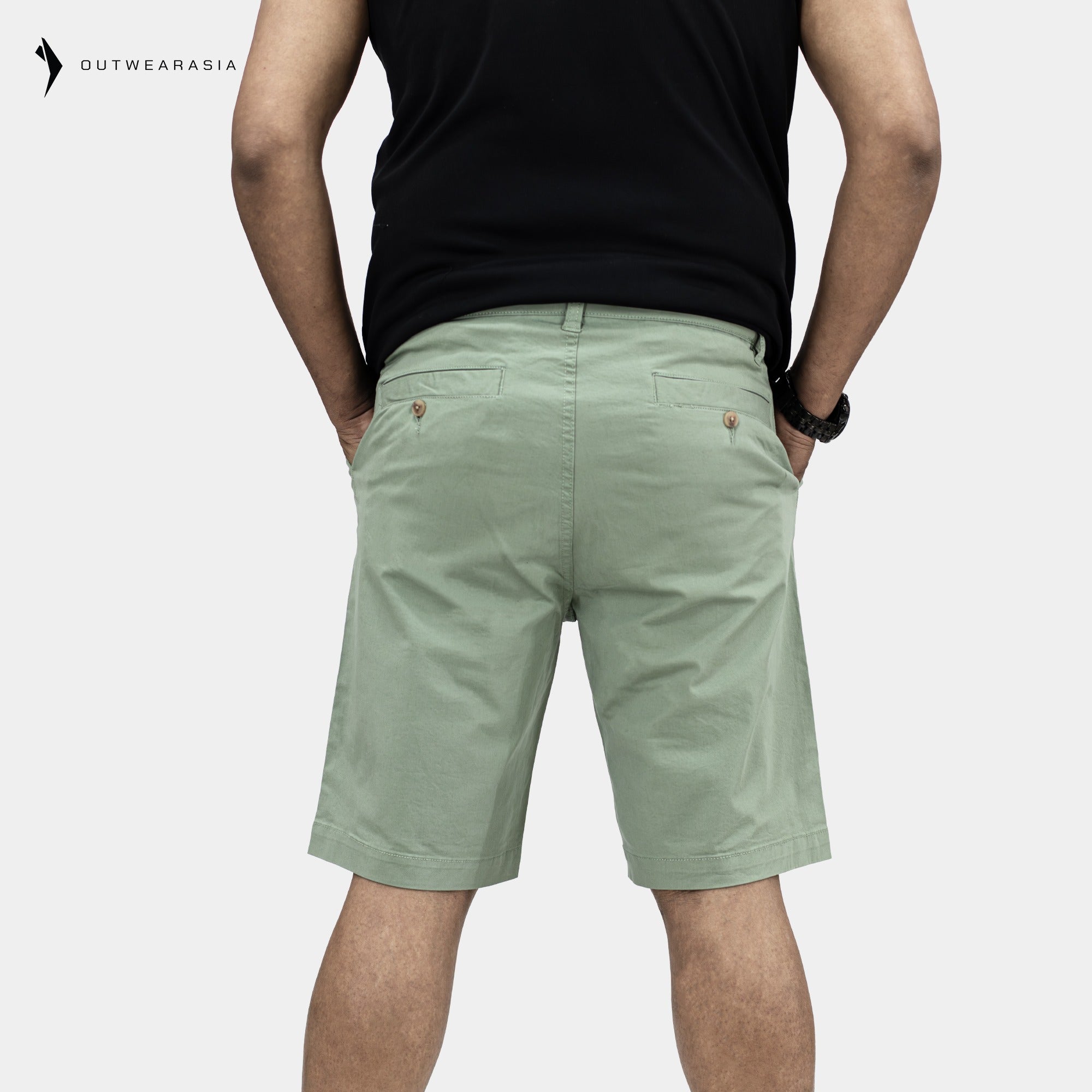 Outwear- Premium Chino Shorts Olive