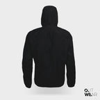 Windbreaker Travel Jacket with Portable Bag-Black