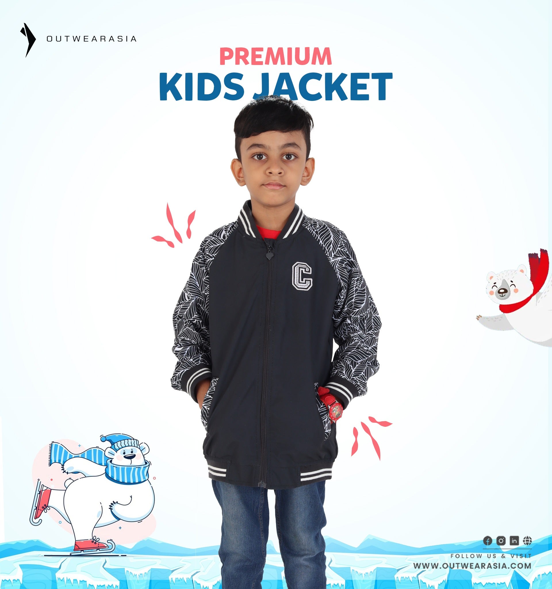 High-quality Kid's Premium jacket- Cruz