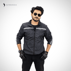 Premium Biker Windbreaker for Men’s - Windy Black