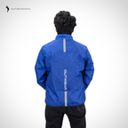 Premium Biker Windbreaker for Men’s-Windy Blue