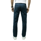Men’s Slim Fit Teal Stretch Chinos – Twill Cotton Fabric