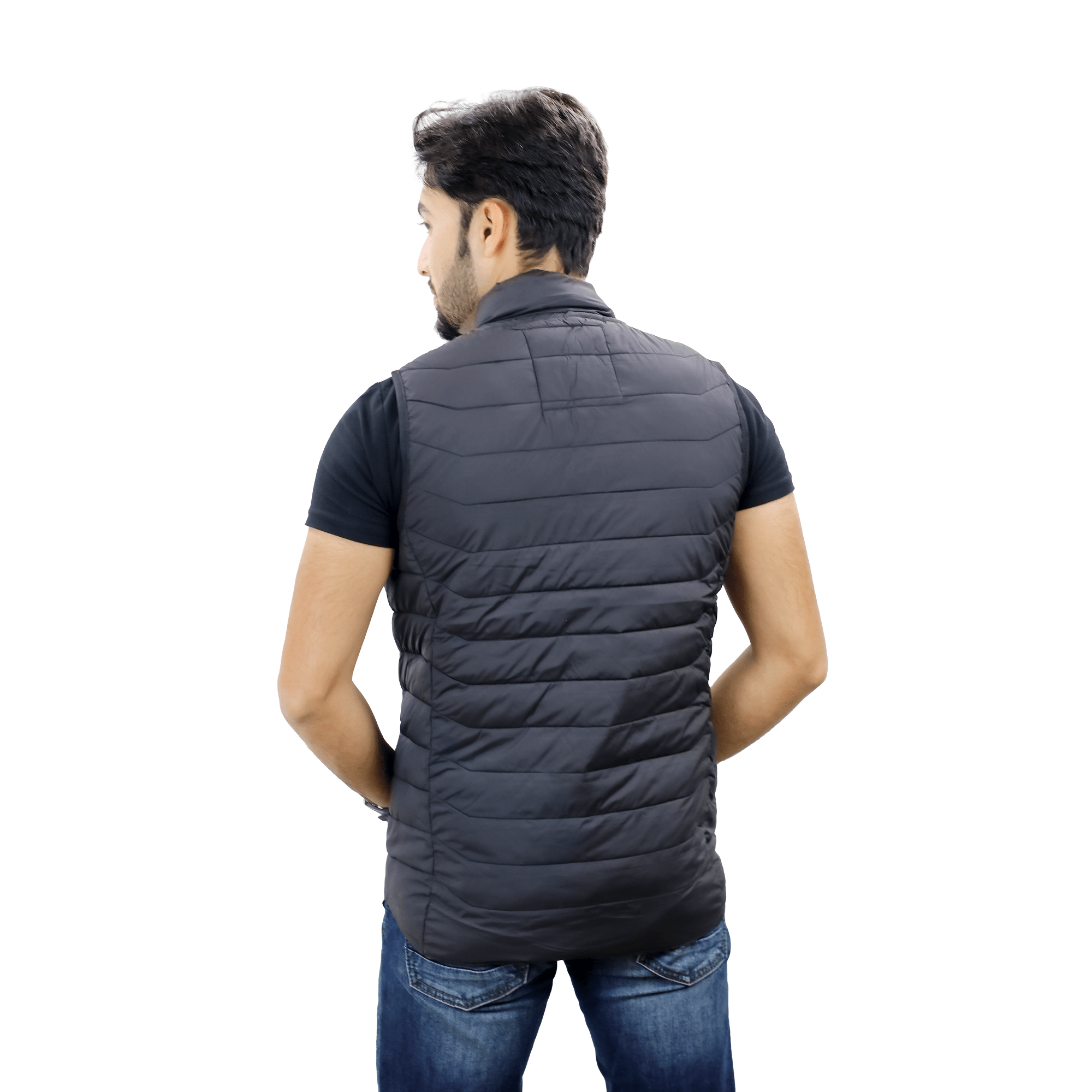 Men’s High-Quality Premium Vest jacket- FM Vest- Black