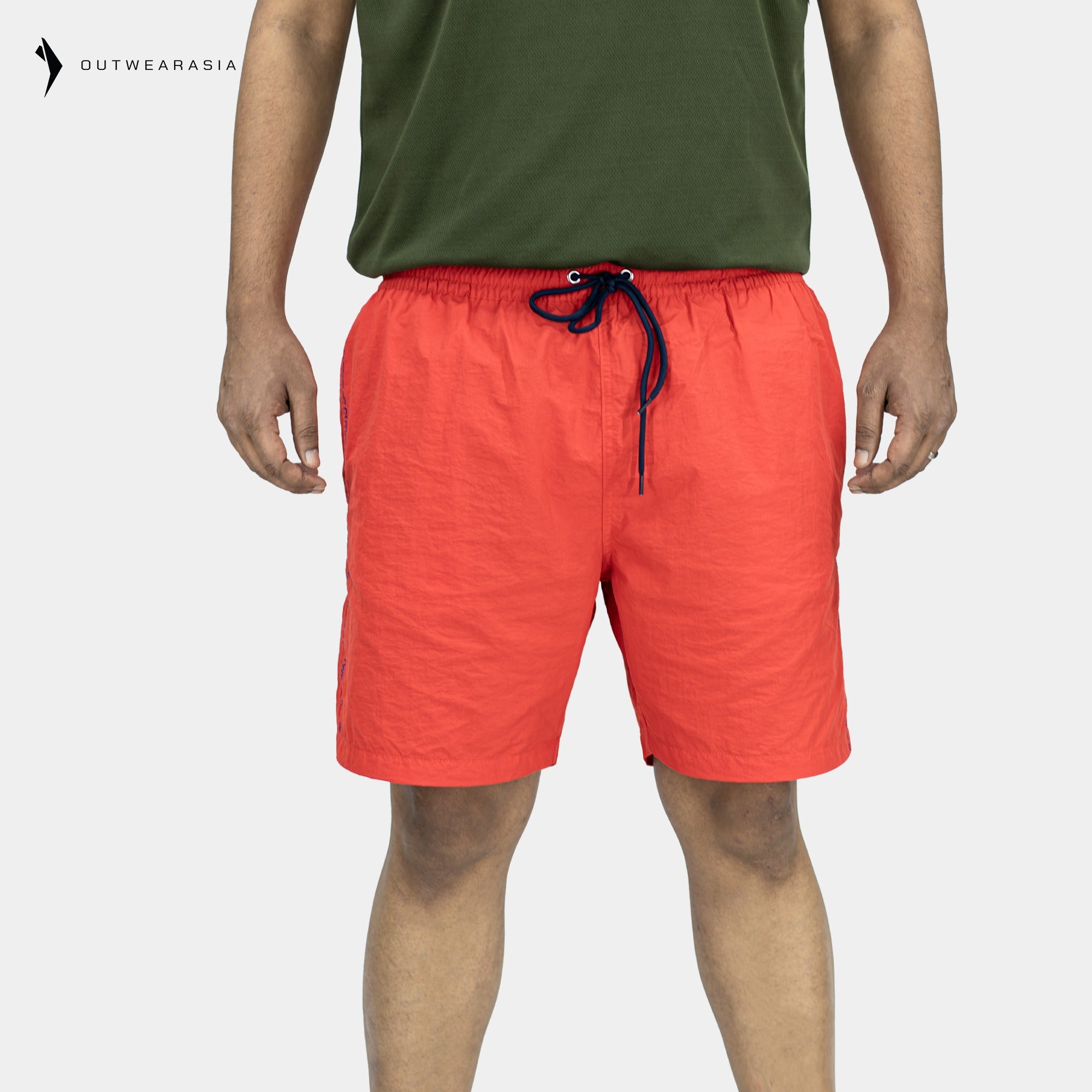 Outwear- Shorts For Men's Swimwear Red