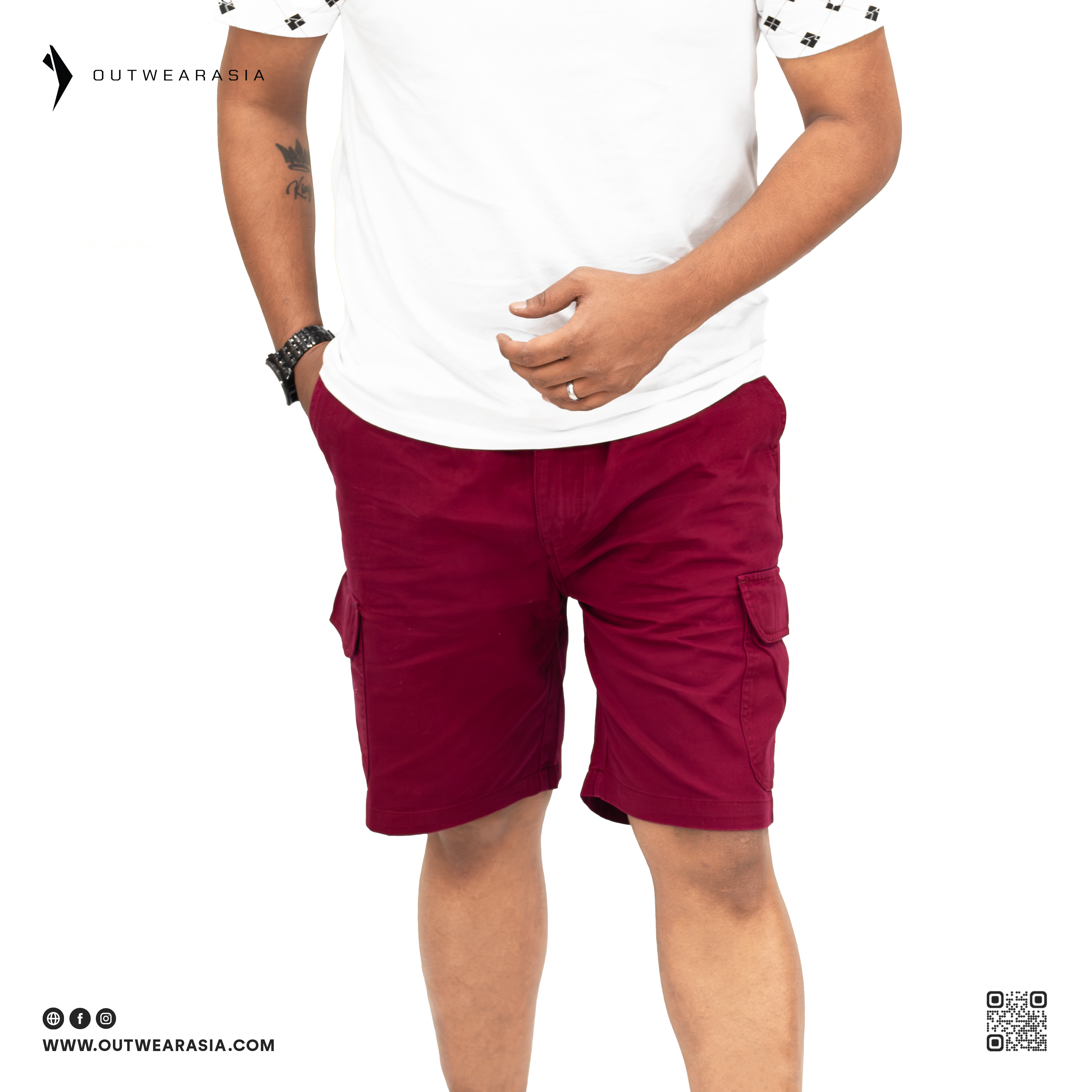 Men's Cargo Shorts Pant Multi Pocket | Outwear