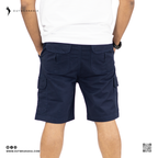 Men's Cargo Shorts Pant Multi Pocket_ Navy | Outwear