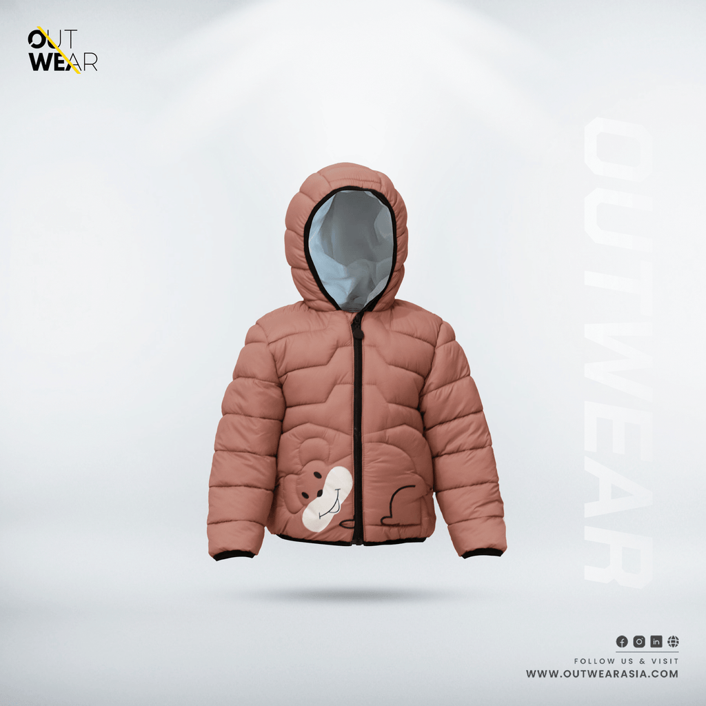 Kid's High Quality Premium Jacket Bear Face - Toddler_Mave