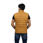 Men’s High-Quality Premium Vest jacket- jack vest-Musatard Yellow